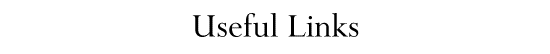 Useful Links